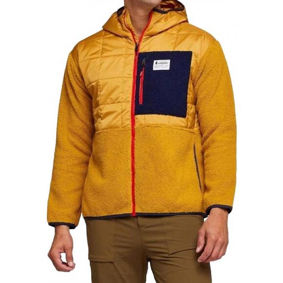 NEW COTOPAXI trico hybrid jacket in amber & amber